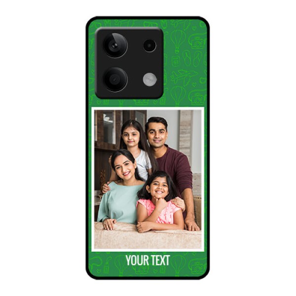 Poco X6 Neo 5G Custom Glass Phone Case - Picture Upload Design