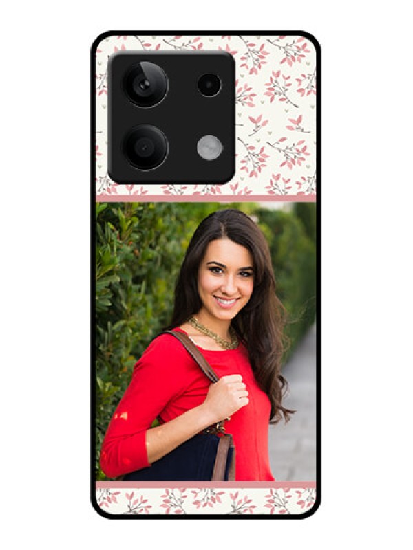 Custom Poco X6 Neo 5G Custom Glass Phone Case - Stunning Floral Design