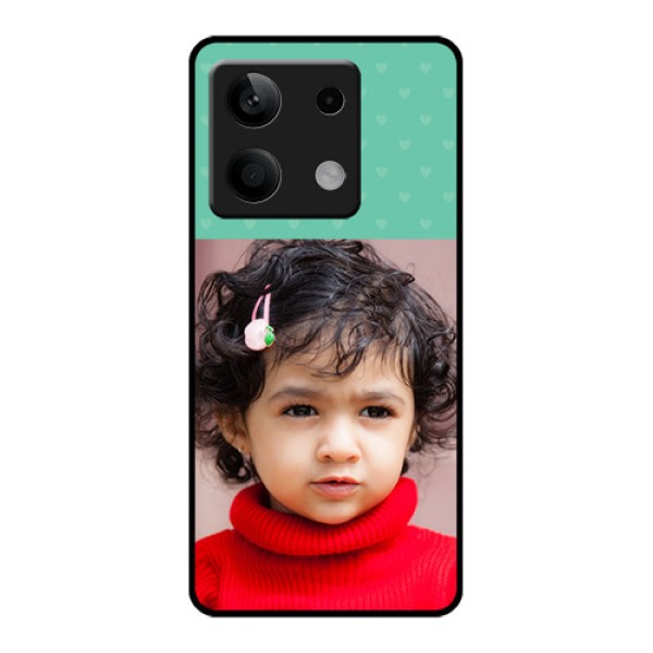 Poco X6 Neo 5G Custom Glass Phone Case - Lovers Picture Design