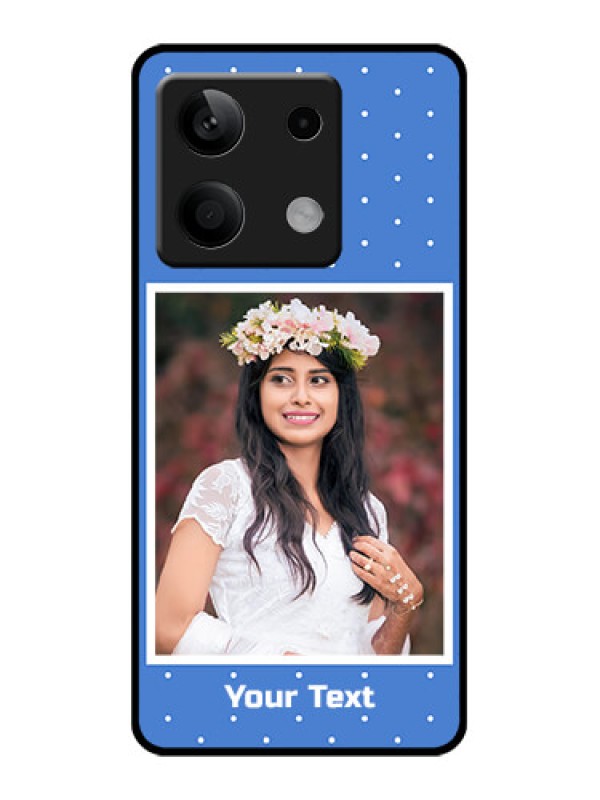 Custom Poco X6 Neo 5G Custom Glass Phone Case - Polka Dots Design