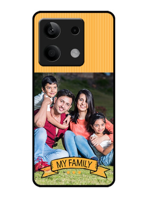 Custom Poco X6 Neo 5G Custom Glass Phone Case - My Family Design