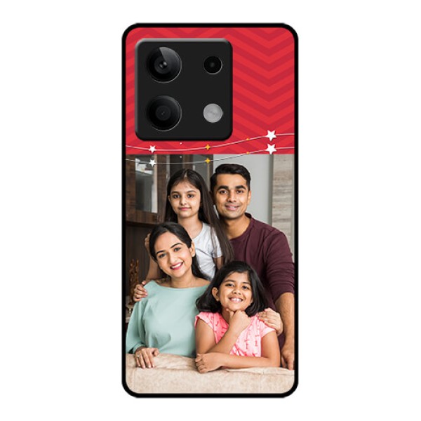 Poco X6 Neo 5G Custom Glass Phone Case - Happy Family Design