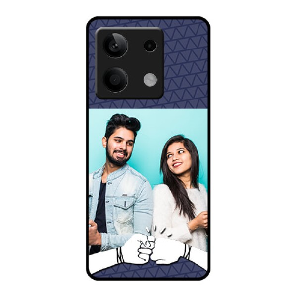 Poco X6 Neo 5G Custom Glass Phone Case - With Best Friends Design