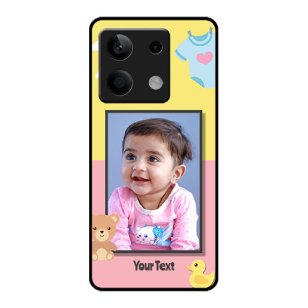 Poco X6 Neo 5G Custom Glass Phone Case - Kids 2 Color Design