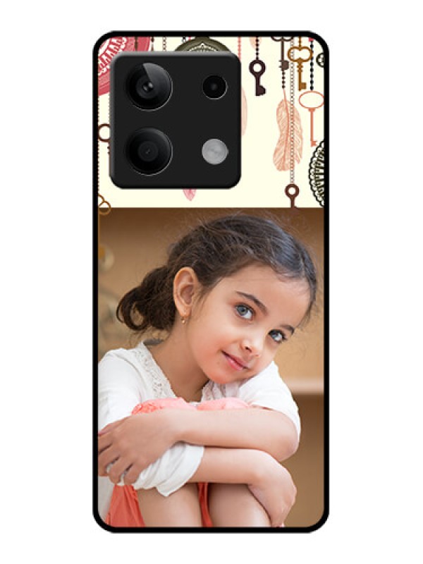 Custom Poco X6 Neo 5G Custom Glass Phone Case - Boho Style Design