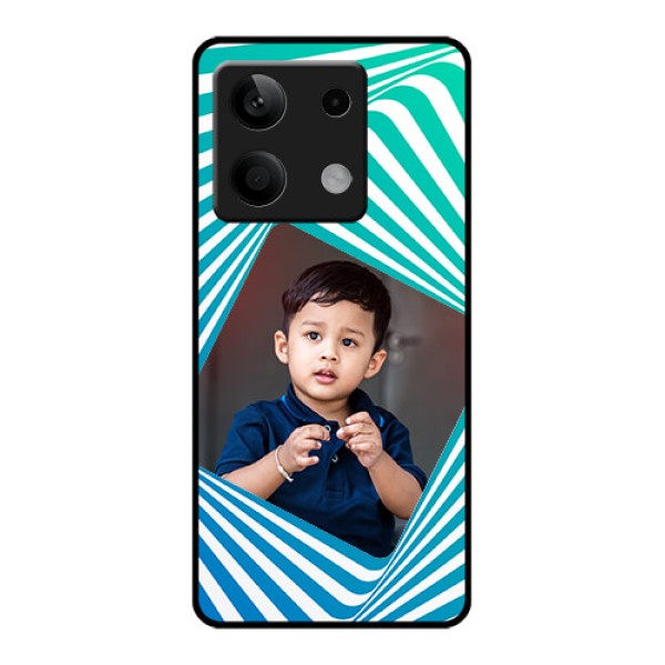Poco X6 Neo 5G Custom Glass Phone Case - Abstract Spiral Design