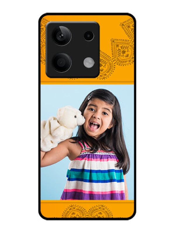 Custom Poco X6 Neo 5G Custom Glass Phone Case - Photo Wedding Design