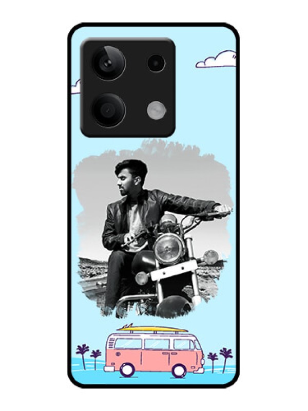 Custom Poco X6 Neo 5G Custom Glass Phone Case - Travel & Adventure Design