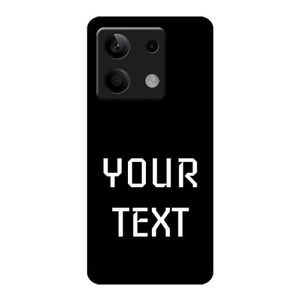 Poco X6 Neo 5G Custom Glass Phone Case - Your Name Design