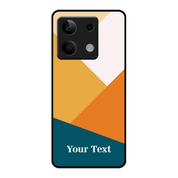 Poco X6 Neo 5G Custom Glass Phone Case - Stacked Multi - Colour Design