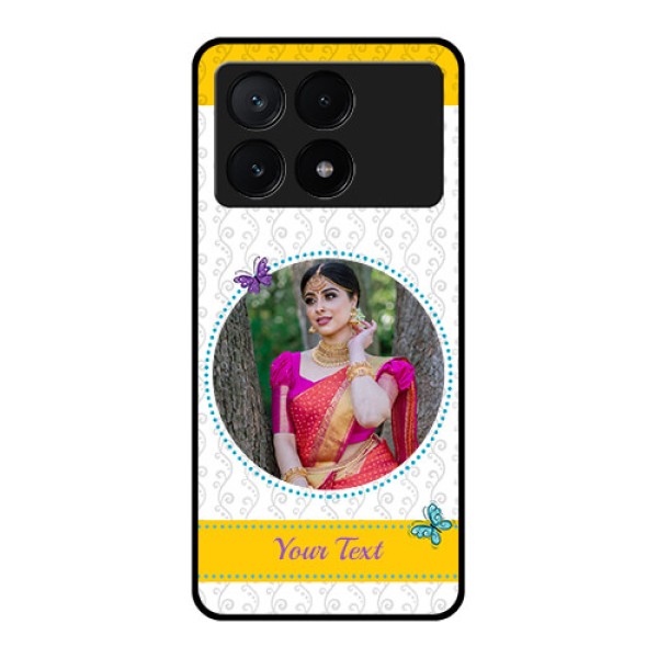 Poco X6 Pro 5G Custom Glass Phone Case - Girls Premium Case Design