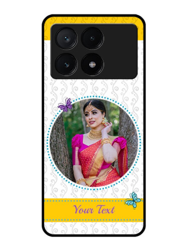 Custom Poco X6 Pro 5G Custom Glass Phone Case - Girls Premium Case Design