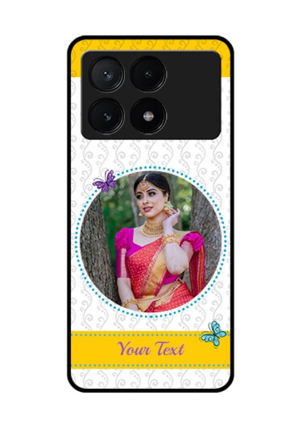 Poco X6 Pro 5G Custom Glass Phone Case - Girls Premium Case Design