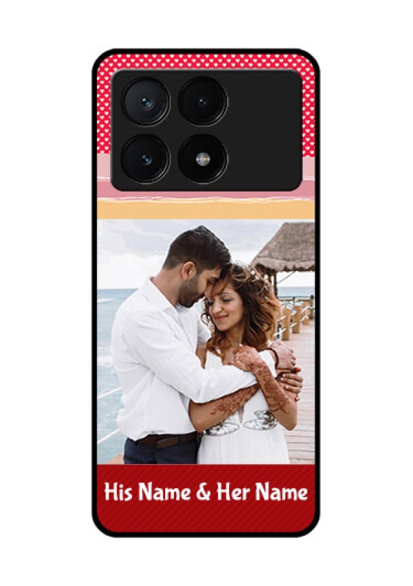 Poco X6 Pro 5G Custom Glass Phone Case - Premium Case Design
