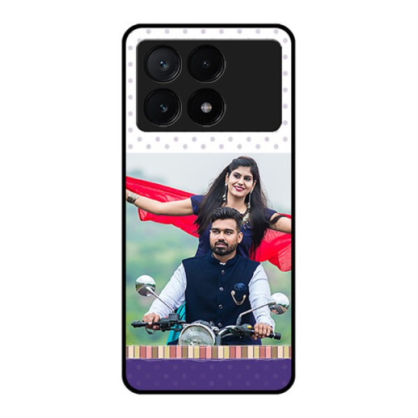 Poco X6 Pro 5G Custom Glass Phone Case - Cute Family Design