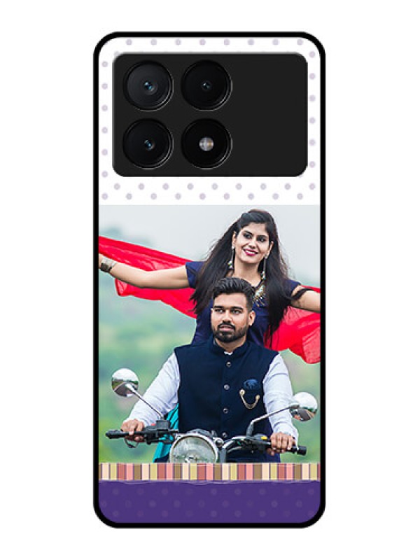 Custom Poco X6 Pro 5G Custom Glass Phone Case - Cute Family Design