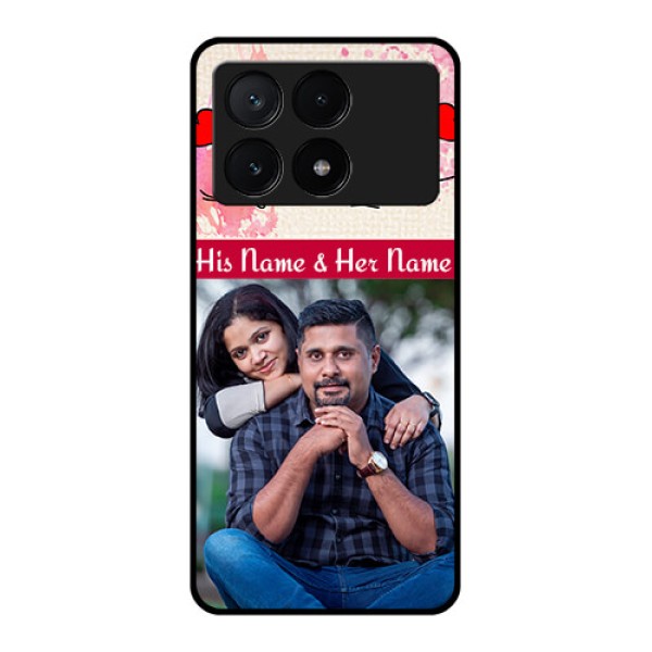 Poco X6 Pro 5G Custom Glass Phone Case - You And Me Case Design