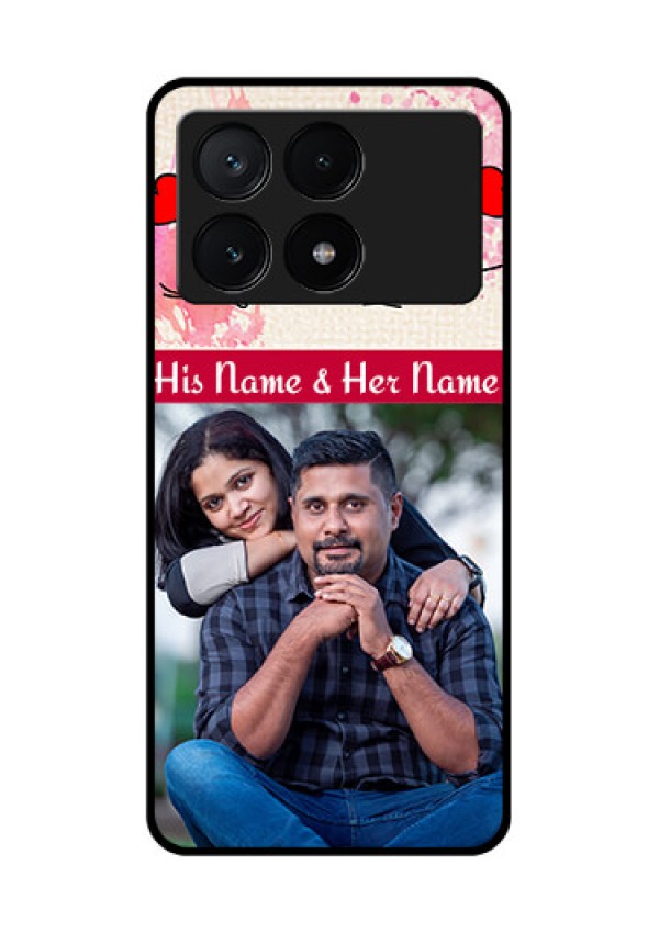 Poco X6 Pro 5G Custom Glass Phone Case - You And Me Case Design