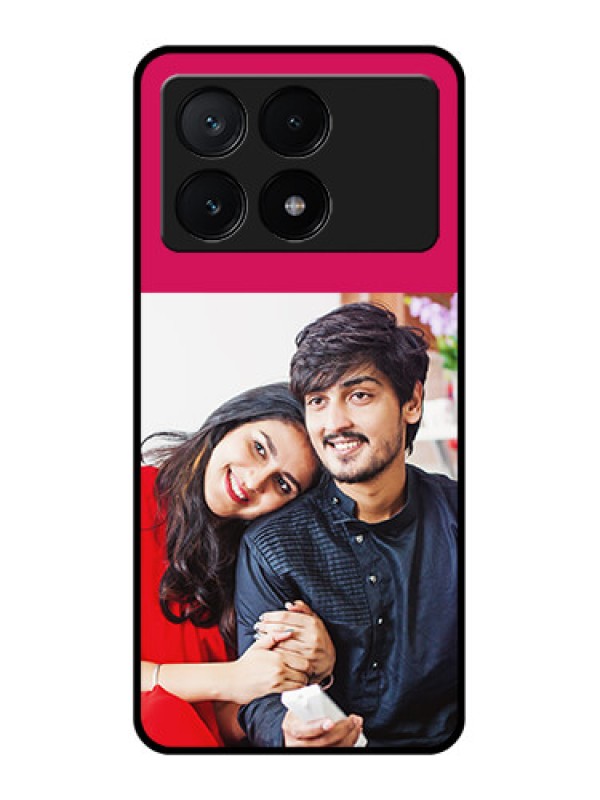 Custom Poco X6 Pro 5G Custom Glass Phone Case - Anniversary Cover Design