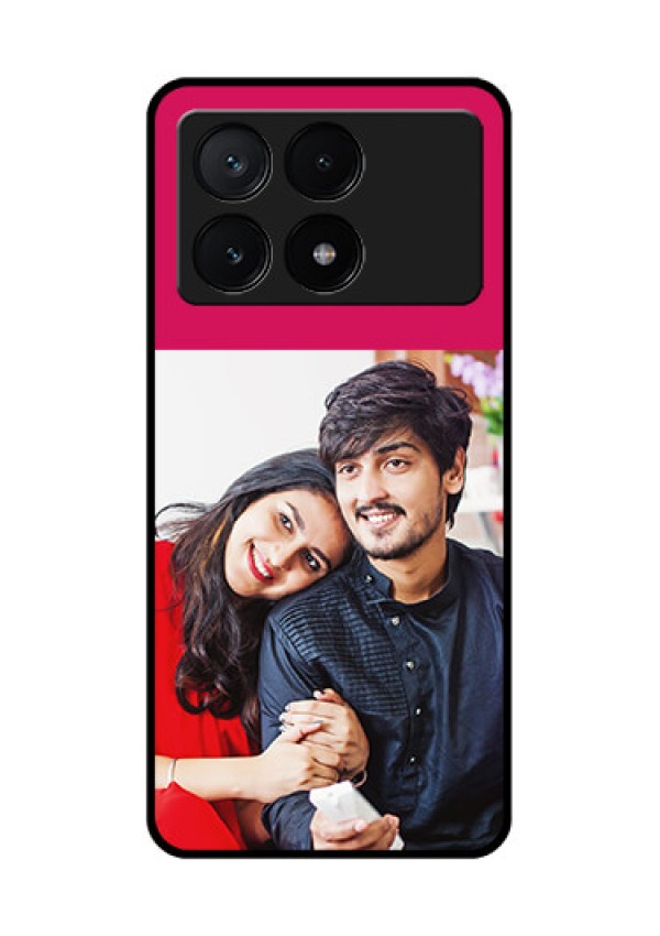 Poco X6 Pro 5G Custom Glass Phone Case - Anniversary Cover Design