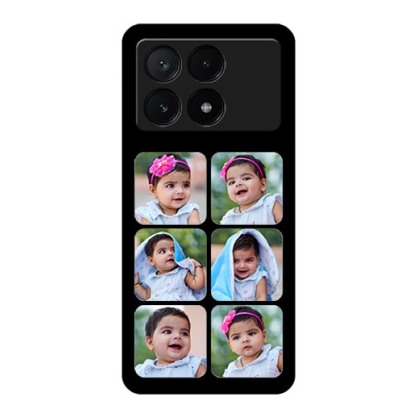 Poco X6 Pro 5G Custom Glass Phone Case - Multiple Pictures Design Poco X6 Pro 5G Custom Glass Phone Case - Multiple Pictures Design