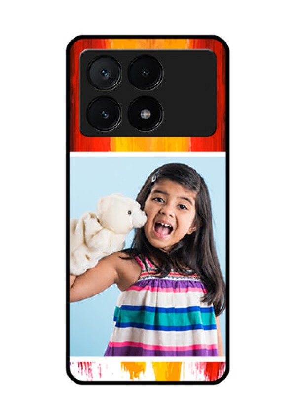 Poco X6 Pro 5G Custom Glass Phone Case - Multi Color Design