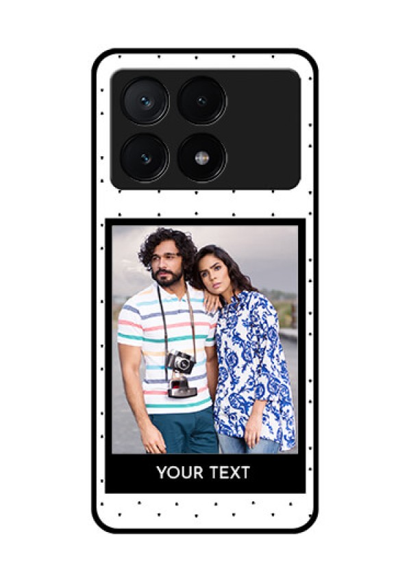 Poco X6 Pro 5G Custom Glass Phone Case - Premium Design