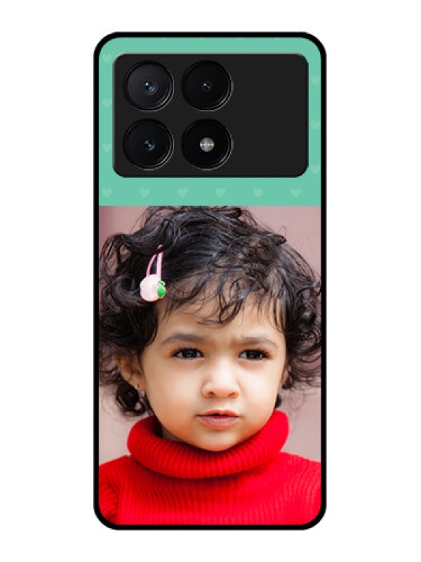 Custom Poco X6 Pro 5G Custom Glass Phone Case - Lovers Picture Design