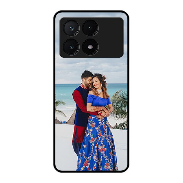Poco X6 Pro 5G Custom Glass Phone Case - Upload Full Picture Design Poco X6 Pro 5G Custom Glass Phone Case - Upload Full Picture Design