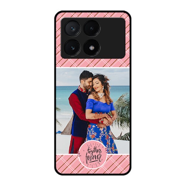 Poco X6 Pro 5G Custom Glass Phone Case - Together Forever Design