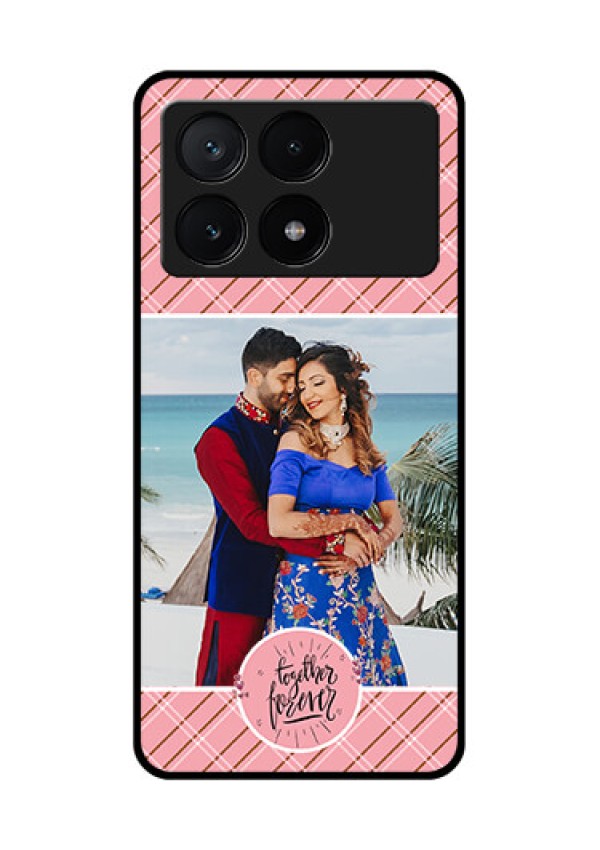 Poco X6 Pro 5G Custom Glass Phone Case - Together Forever Design