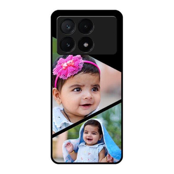 Poco X6 Pro 5G Custom Glass Phone Case - Semi Cut Design