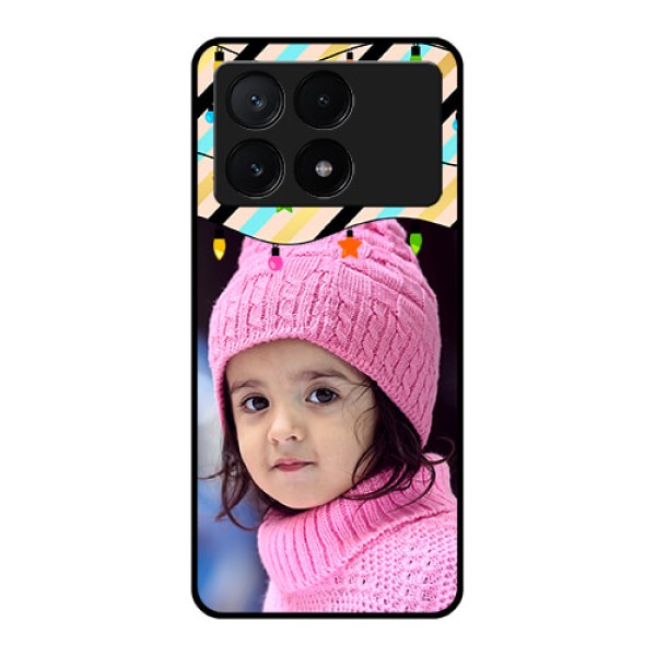 Poco X6 Pro 5G Custom Glass Phone Case - Lights Hanging Design