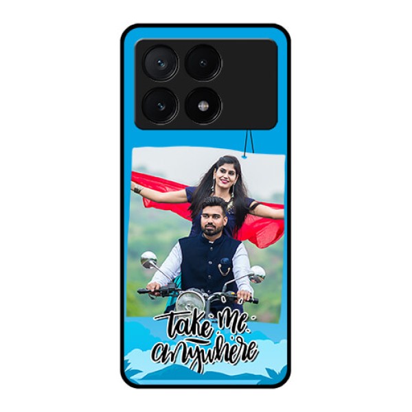 Poco X6 Pro 5G Custom Glass Phone Case - Traveller Design