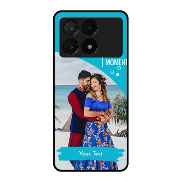 Poco X6 Pro 5G Custom Glass Phone Case - Happy Moment Design