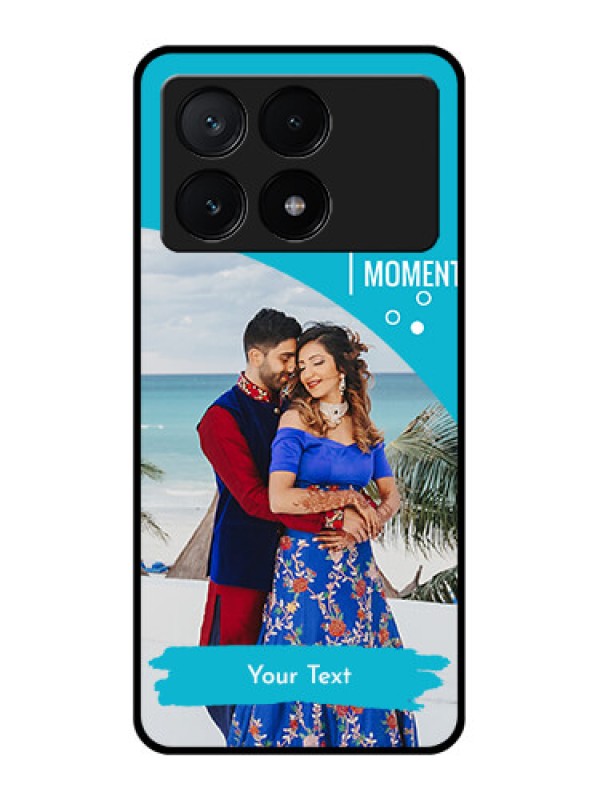 Custom Poco X6 Pro 5G Custom Glass Phone Case - Happy Moment Design