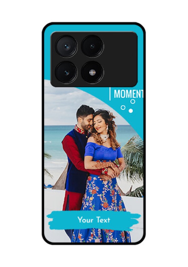 Poco X6 Pro 5G Custom Glass Phone Case - Happy Moment Design