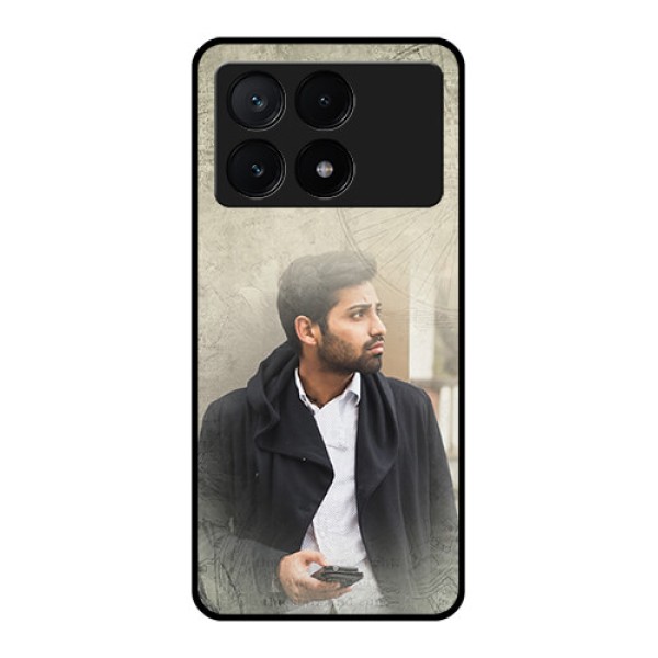 Poco X6 Pro 5G Custom Glass Phone Case - With Vintage Design