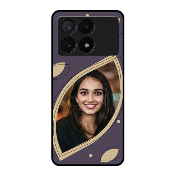 Poco X6 Pro 5G Custom Glass Phone Case - Falling Leaf Design