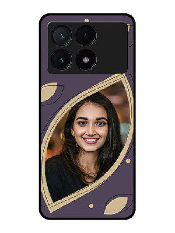 Custom Poco X6 Pro 5G Custom Glass Phone Case - Falling Leaf Design