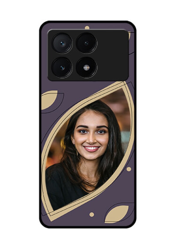 Poco X6 Pro 5G Custom Glass Phone Case - Falling Leaf Design