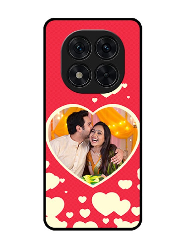 Custom Poco X7 5G Custom Glass Phone CaseLove Symbols Phone Cover Design