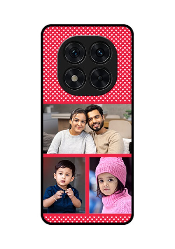 Poco X7 5G Custom Glass Phone CaseBulk Photo Upload Design