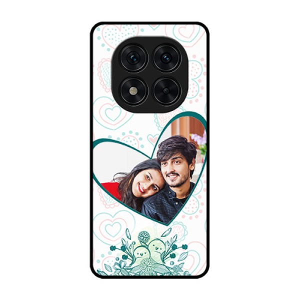 Poco X7 5G Custom Glass Phone CasePremium Couple Design