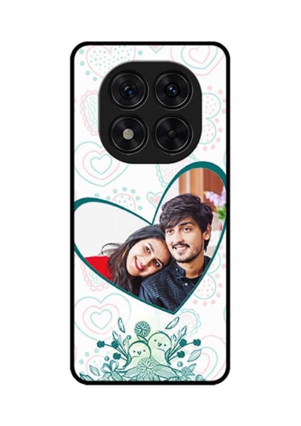 Poco X7 5G Custom Glass Phone CasePremium Couple Design