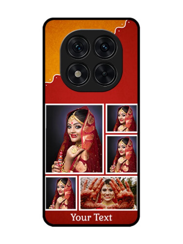 Custom Poco X7 5G Custom Glass Phone CaseWedding Pic Upload Design