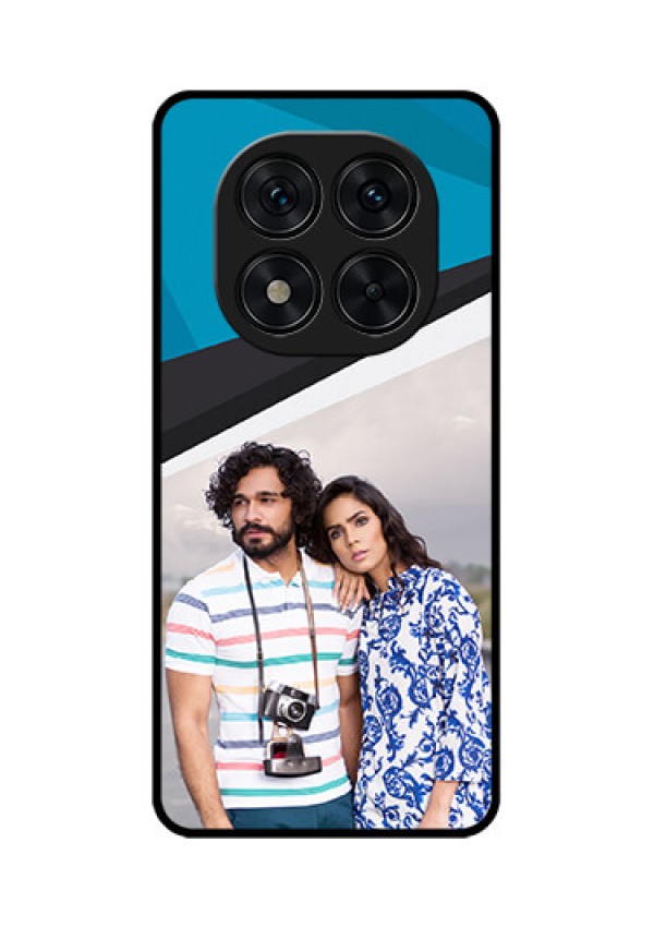 Poco X7 5G Custom Glass Phone CaseSimple Pattern Photo Upload Design