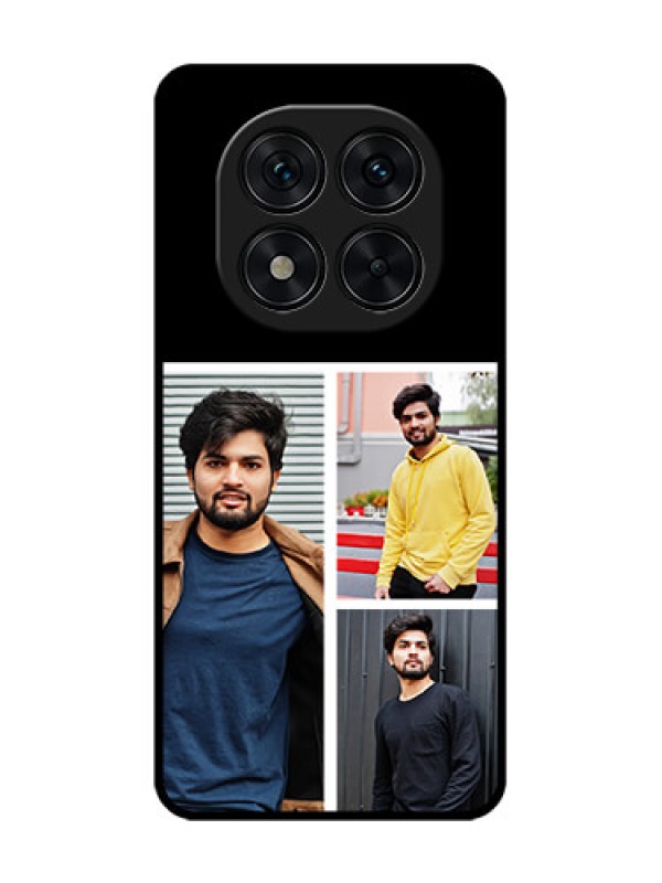 Custom Poco X7 5G Custom Glass Phone CaseUpload Multiple Picture Design