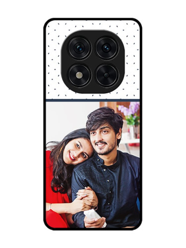 Custom Poco X7 5G Custom Glass Phone CasePremium Dot Design