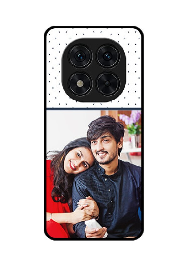 Poco X7 5G Custom Glass Phone CasePremium Dot Design